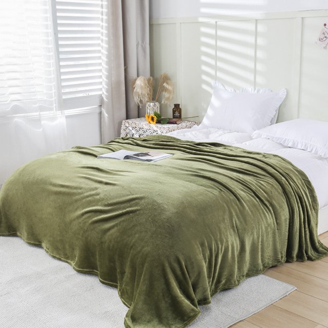 Manta de Lana de Aislamiento Suave Y Cálido de la Manta de Lanzamiento Suave, Ropa de Cama Del Sofá de la Manta de Lanzamiento 50x70cm