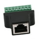 thumbnail image 4 of Diyeeni RJ45 Hembra A 8 Pin Tornillo Término Bloque Terminal Conector DVR Cable Ethernet Extensor Adaptador Adaptador de red Adaptador en línea, 4 of 8