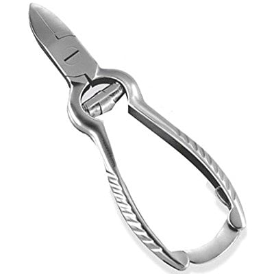 a star nail nipper toenail clippers for thick and ingrown toe nail  heavy duty nail and cuticle clippers  stainless (Best Thing For Ingrown Toenail)