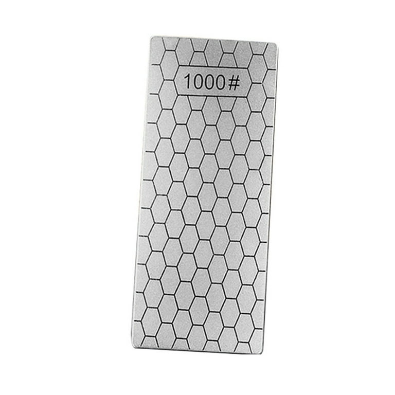 Diamond Knife Sharpening Stone 400# /600# /1000# Knife Sharpener Ultra-thin  Honeycomb Surface Whetstone Grindstone Cutter Tool, 1PC/3PCS