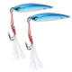 thumbnail image 5 of Se?uelos de pesca Wobbler, 2 piezas de jigs de pesca Se?uelos de pesca Wobbler Se?uelos de pesca Bass Perch Carp Swimbait para agua dulce agua salada para pescador entusiasta de la pesca(blue) Amonsee No, 5 of 7