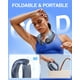 thumbnail image 4 of Ventilador de cuello TUNISE portátil de 5200 mAh con 3 velocidades y pantalla azul, 4 of 7