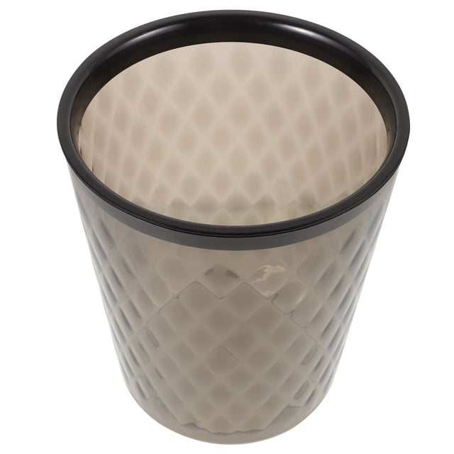 Houderco Bote De Basura Para Oficina Y Hogar Plástico Negro Resistente Para Manejo Eficiente De Residuos