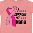 thumbnail image 4 of Inktastic Breast Cancer Awareness I Support My Nana with Pink Ribbon Boys or Girls Toddler T-Shirt, 4 of 5