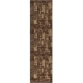 thumbnail image 3 of Unique Loom Autumn Collection Area Rug - Plymouth (2' 7" x 10' Runner Brown/Beige), 3 of 7