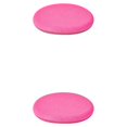thumbnail image 3 of Shengyu 1/2/3 Polyester Seat Cushion Replacement Round Solid Color Breathable Soft Home Office Automotive Sofa Bay Window Mat Pad Rose Red 2PCS, 3 of 6