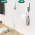 thumbnail image 3 of Soporte de pared para uso doméstico fabricado para eero Pro 6/6e con gestión de cables, 3 of 8