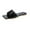Black, variant on Anuirheih Slip on Sandals Women,Womens Flat Shoes Open Toe New Summer Products Solid Color Sandals(Black)