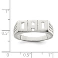 thumbnail image 2 of 925 Sterling Silver Solid Dad Ring, 2 of 2