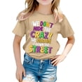 thumbnail image 1 of Haut Fille Pack Shorts Léopard Filles T-Shirt Décontracté Imprimé Col Rond Manches Courtes T-Shirt Décontracté, 1 of 5
