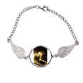 thumbnail image 1 of Dados apostando puntos foto Pulsera pulsera pulsera alas de ángel pulsera, 1 of 3
