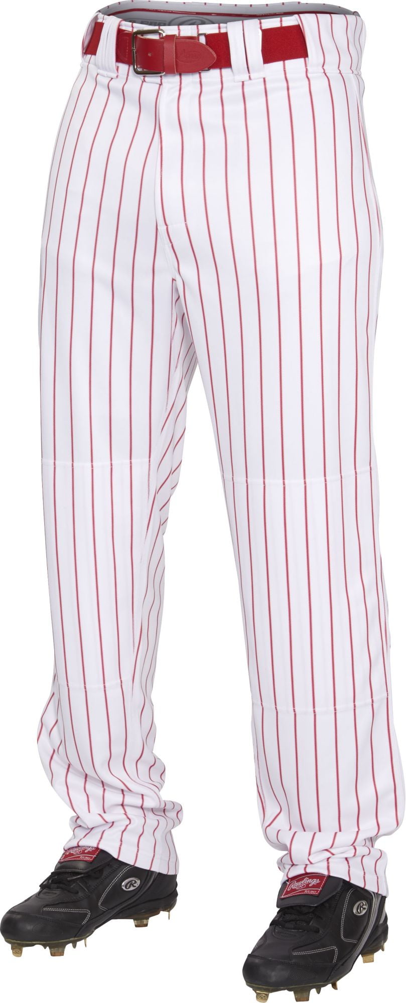 red pinstriped baseball pants red pinstriped baseball pants