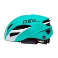 thumbnail image 1 of Casco de bicicleta para mujer y hombre, con visera desmontable y resistencia a los golpes, ajustable. Azul, 1 of 9
