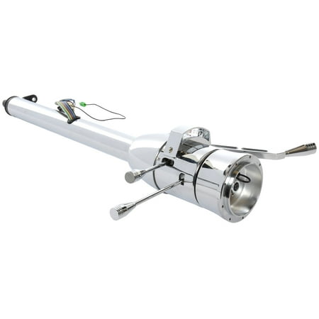 JEGS 70475 Column Shift Steering Column 5-Position Tilt 30 Length 2 Diameter Ste