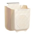 thumbnail image 2 of Foldable Wall Mounted Kitchen Trash Can Plastic Hanging Telescopic Storage Bin for Cabinets and Small Spaces, 2 of 6