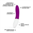 thumbnail image 3 of LELO LIV 3 G Spot Vibrator 8 Settings App Controlled Silicone for Women, Deep Rose, 3 of 6