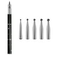 thumbnail image 3 of Embossing Stylus Set with 5 Pieces Replacement Head Diamond Crystal Dotting Fountain Pen Tracing Dotting Tool Stylus Embossing Tools for Paper Art Dotting Tools for Nail Ar, 3 of 5