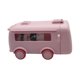 thumbnail image 2 of Botella de agua con para autobús para niños y niñas, hervidor deportivo de 500ml, taza para viajar, actividades al aire libre, Picnic de verano Rosa, 2 of 9