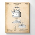 thumbnail image 3 of Tea Signs for Tea Bar, Patent Tea Kettle Canvas Print, Ready To Hang for Living Room Home Wall Art, C2328-16x20, 3 of 5