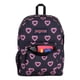 thumbnail image 5 of Mochila Jansport Cross Town Happy Hearts Backpack Escolar Negro Liso, 5 of 7