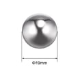 thumbnail image 2 of Unique Bargains Boules de Roulement en Acier Inoxydable 19mm 201 G200 Précision 2 Pack, 2 of 5