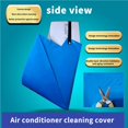 thumbnail image 2 of Yuarrent Juego de cubierta de limpieza de aire acondicionado Colector de agua de limpieza de aire acondicionado Protector de de CA reutilizable Suministros de limpieza para el hogar Yuarrent HA019289-00, 2 of 6