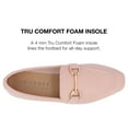 thumbnail image 3 of Journee Collection Womens Mizza Tru Comfort Foam Wide Width Loafer Slip On Square Toe Flats, 3 of 7