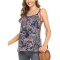 thumbnail image 1 of CHUANK Tank Tops with Built in Bra for Women Adjustable Spaghetti Strap Cami Sleeveless Summer Tops, 1 of 6
