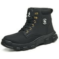 thumbnail image 7 of Vantalaria Waterproof Steel Toe Boots For Men Comfortable Safety Work Boots Indestructible Shoes Non Slip Puncture Resistant Industrial Construction Boots, 7 of 7