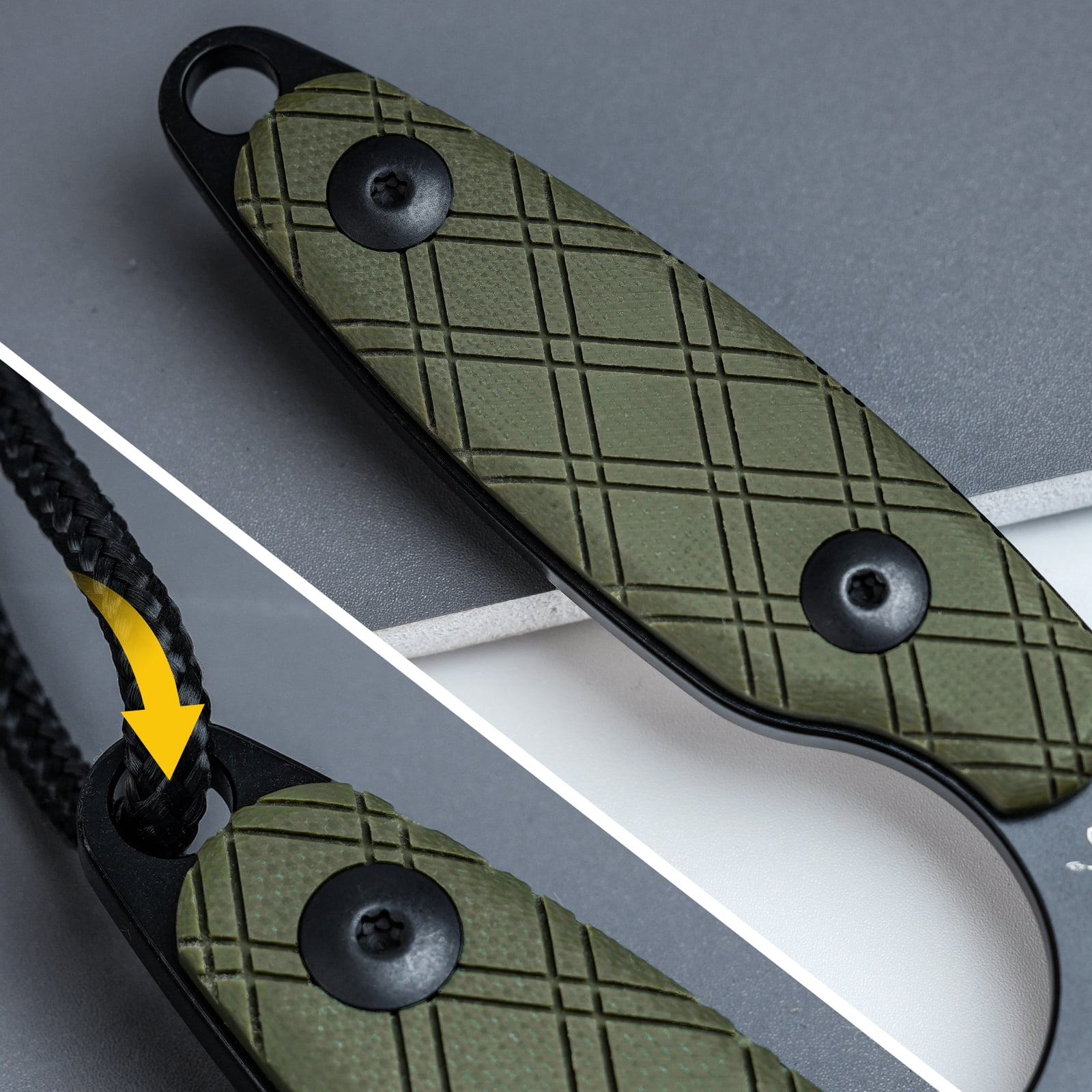 Kizer Muskrat Fixed Blade Knife D2 Blade G10 Handle Pocket Tactical Knives 1064A1