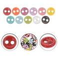 thumbnail image 4 of Miangastore 100 Pcs Mini Boutons pour Vêtements de Poupée Petits Boutons en Résine Mini Boutons Ronds en Résine pour Vêtements de Poupée, 4 of 8