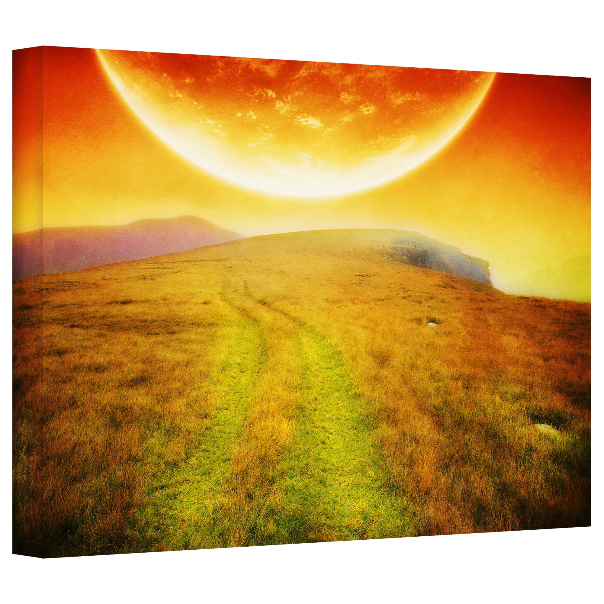 ArtWall Dragos Dumitrascu "Apocalypse Now" Gallery-wrapped Canvas Art