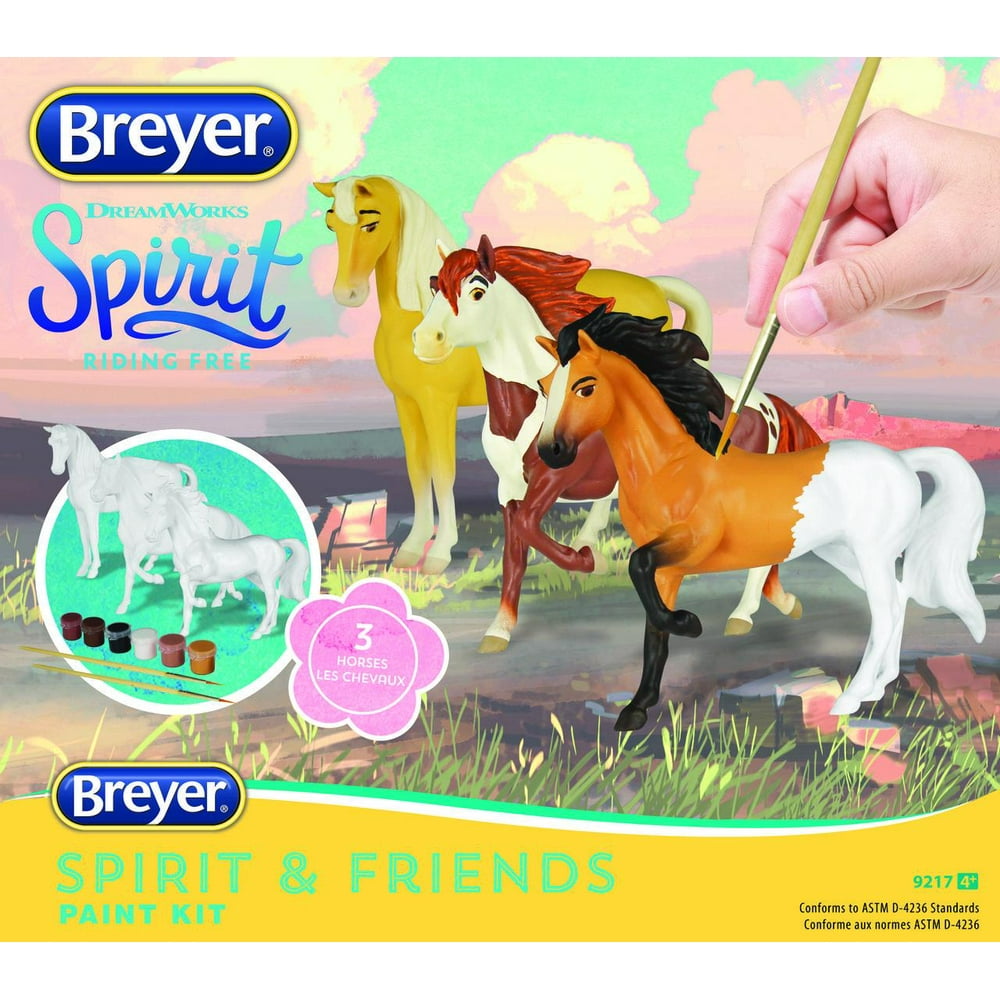 Breyer Spirit Riding Free Deluxe Spirit and Friends Horse Painting