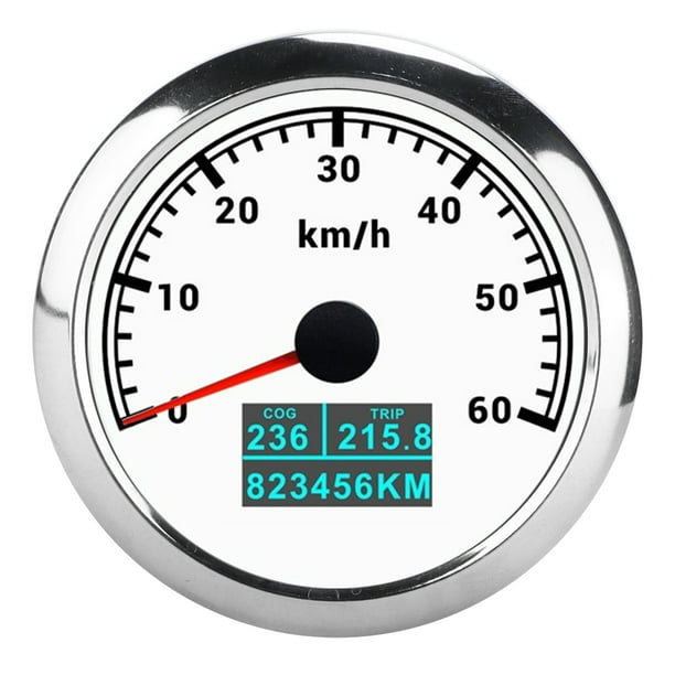 Auto Car Truck Marine Waterproof Speed Sensor Meter Gauge Odometer