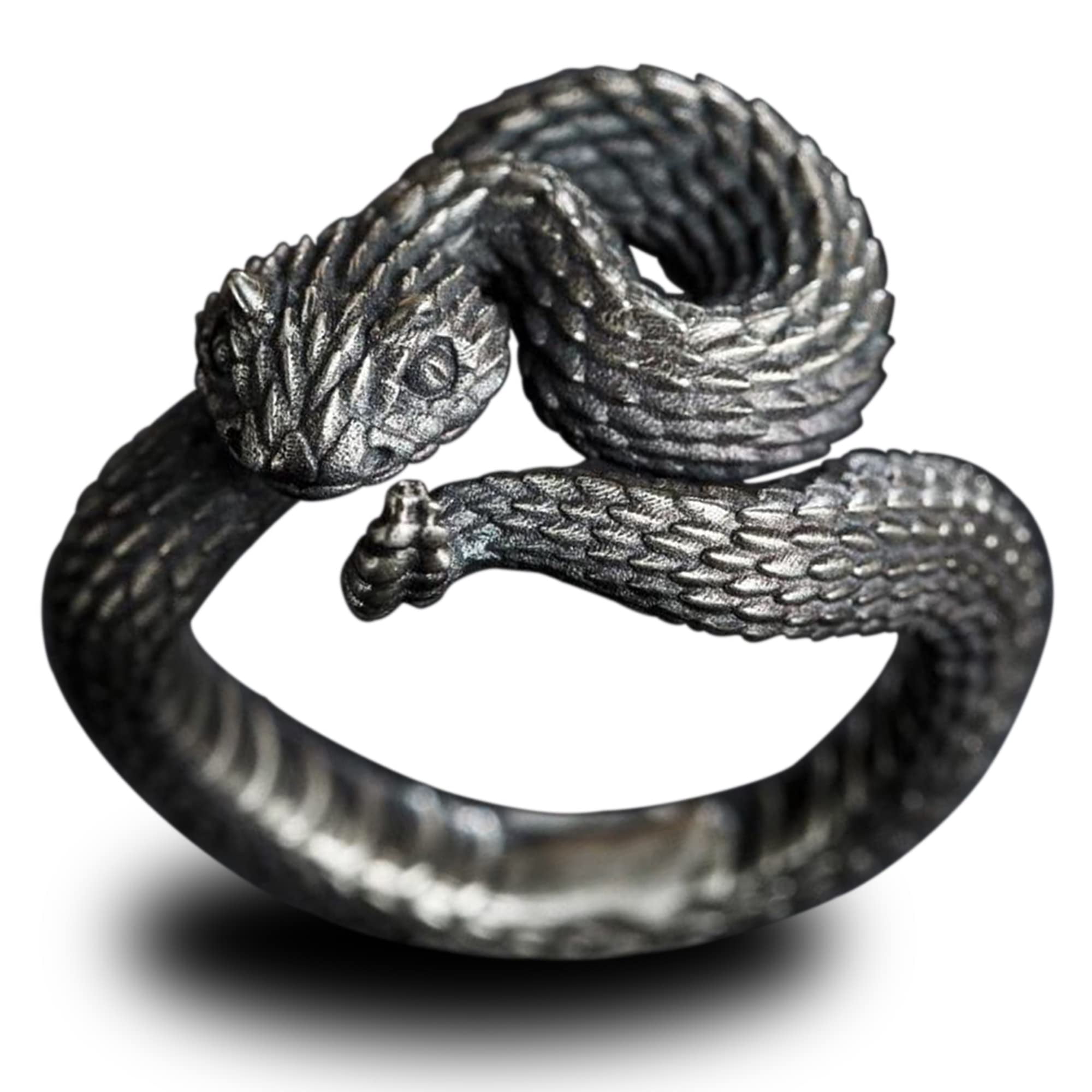 Walmart Anillo De Serpiente Hombre Plata Vintage Serpiente Plata 925 Anillo De Serpiente Hombre Anillo De  Serpiente De Plata Esterlina