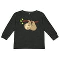 thumbnail image 3 of Inktastic Cute Sloth, Little Sloth, Baby Sloth, Lazy Sloth Boys or Girls Long Sleeve Toddler T-Shirt, 3 of 5