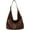 Coffee, variant on Vintage Hobo Bags for Women Vegan Leather Purses and Handbag Casual Soft Hobo Shoulder Bag for Work Shopping