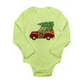 thumbnail image 1 of CafePress - Vintage Christmas Woody Wagon Body Suit - Long Sleeve Infant Bodysuit, 1 of 1