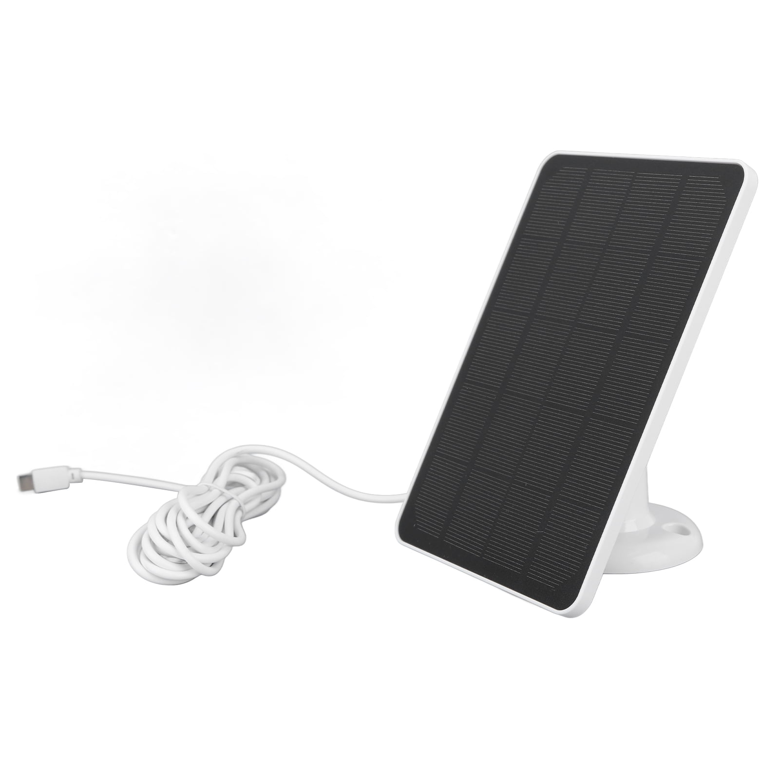Outdoor Camera Solar Panel, 4W Wireless Camera Solar Panel Easy Installation  For Rechargeable Battery Surveillance Camera