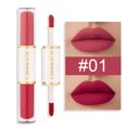 thumbnail image 1 of Xihbxyly Brillo Labial de Doble Punta, Labial Hidratante de Alta Pigmentación, Acabado Brillante Que Fija El Color, Protección Antimanchas Resistente, Ideal para Uso Diario, Ocasiones Especiales y Re, 1 of 4