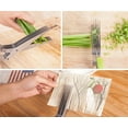 thumbnail image 4 of Herb Scissors, Multipurpose Kitchen Cutting Shear with 5 Stainless Steel Blades and Safety Cover, 4 of 7