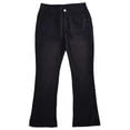 thumbnail image 4 of Deago Women's Flare Bell Bottom Jeans High Waisted Wide Leg Bootcut Jeans Stretchy Classic Denim Pants (Black, XL), 4 of 7