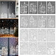 thumbnail image 5 of HAVELOR Snowflake Window Stickers, 4 Cottage Designs, Create a Warm Holiday Atmosphere, Perfect for Living Room or Bedroom Windows(Abig,One size), 5 of 5