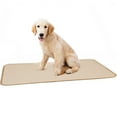thumbnail image 4 of Flmtop Reusable Waterproof Pet Pad Diaper Super Absorbent Potty Training Dog Mat Nappy Beige, 4 of 9