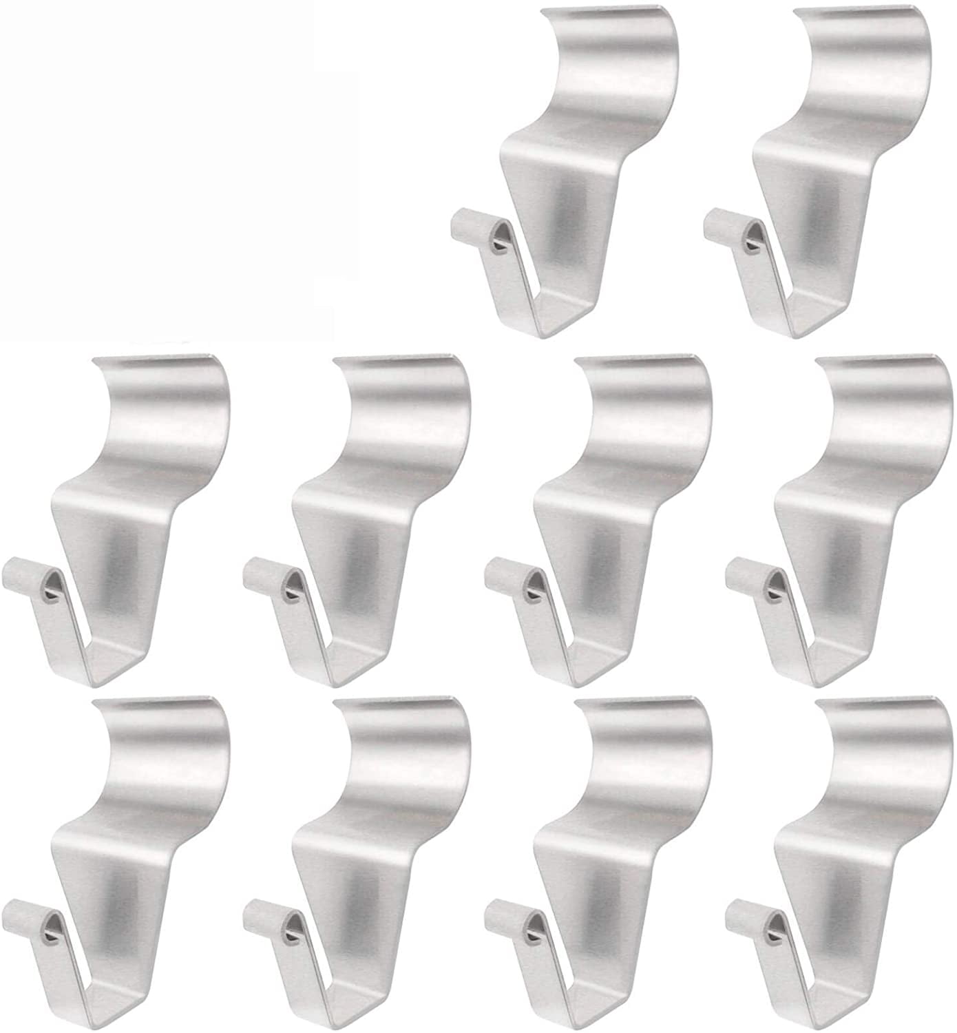  SZLY Vinyl siding Hook Hanger (Pack of 10)-Heavy Duty Stainless  Steel, Non-Porous Vinyl siding Clip for Hanging, S-Shaped Hook to Hide Wall  Joints, Vinyl siding Hook for Outdoor Decoration : Home