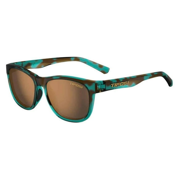Tifosi Swank Blue Confetti Sunglasses - Brown Polarized