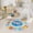 Alphabet Map, variant on Janvonne Race Track Play Area Rug - Non-Slip Washable Educational Floor Mat for Kids Bedroom Playroom, 4x5ft