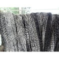 thumbnail image 3 of Plutus Cuddle Charcoal Fringe Handmade Throw/Blanket-Color:Gray/Charcoal,Size:70"W x 90"L, 3 of 4