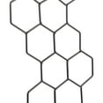 thumbnail image 6 of Houseplant Trellis Honeycomb Metal Veggies Indoor Plants Planter Climbing Support for, 6 of 6