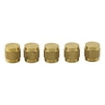thumbnail image 2 of 25/50Pcs Engine Hood Cover /4 Round Brass With Rubber O-Ring Hvac Valve Cover 25Pcs, 2 of 10